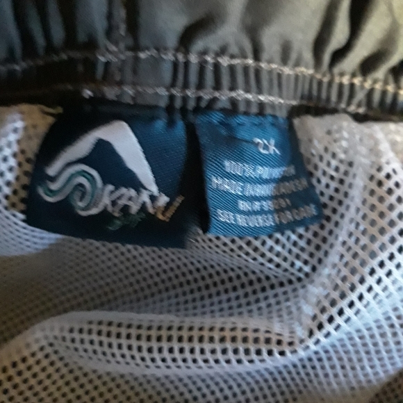 Kamu men's cargo swimming trunks size 2X - Picture 3 of 3